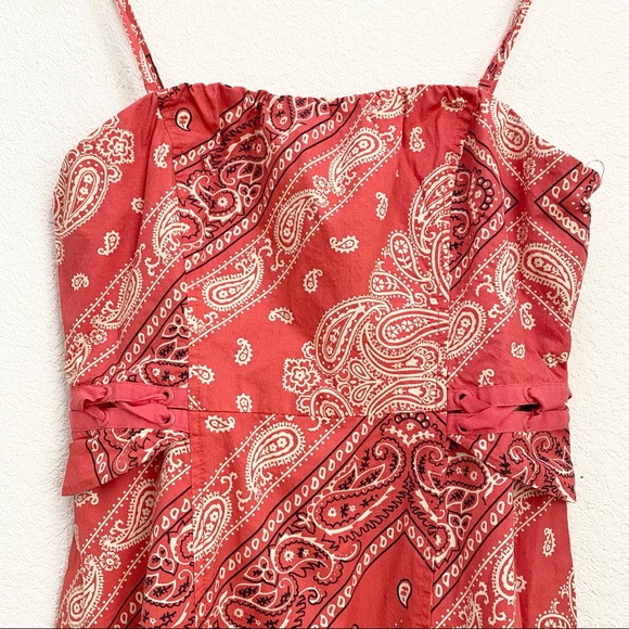 Anthropologie Holding Horses Bandana West Stable Dress 6 - Picture 6 of 13